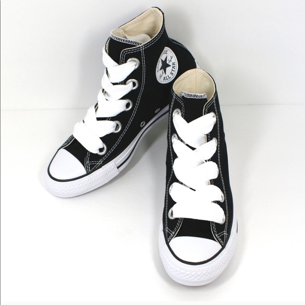 Classic Black & White Chuck Taylor sneakers